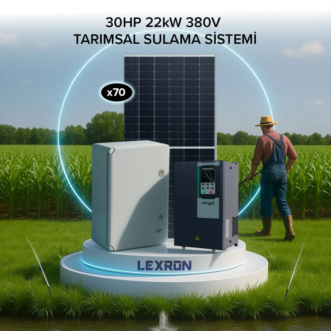 30HP 22kW (380V) Tarımsal Solar Sulama Sistemi
