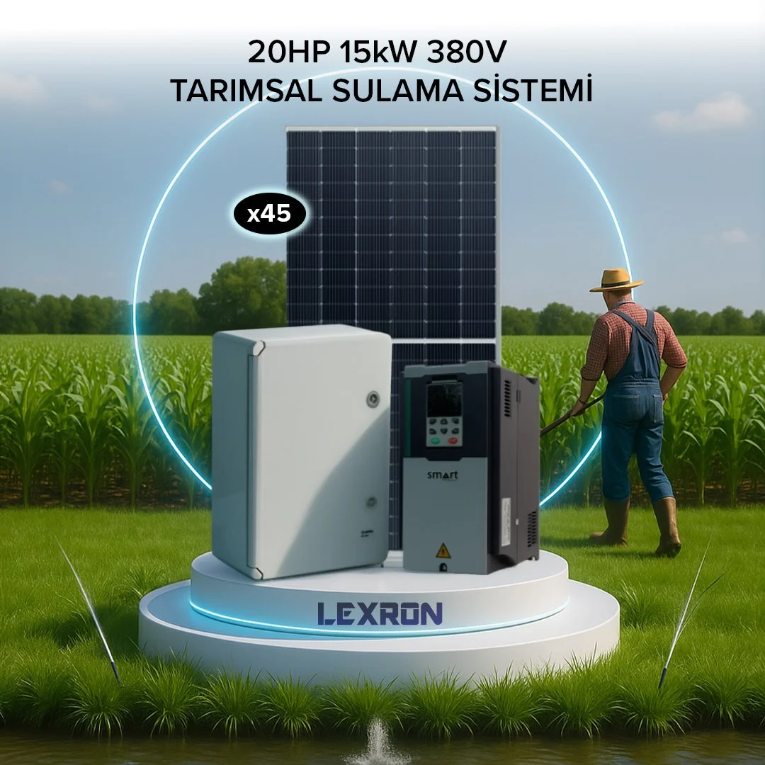 20HP 15kW (380V) Tarımsal Solar Sulama Sistemi