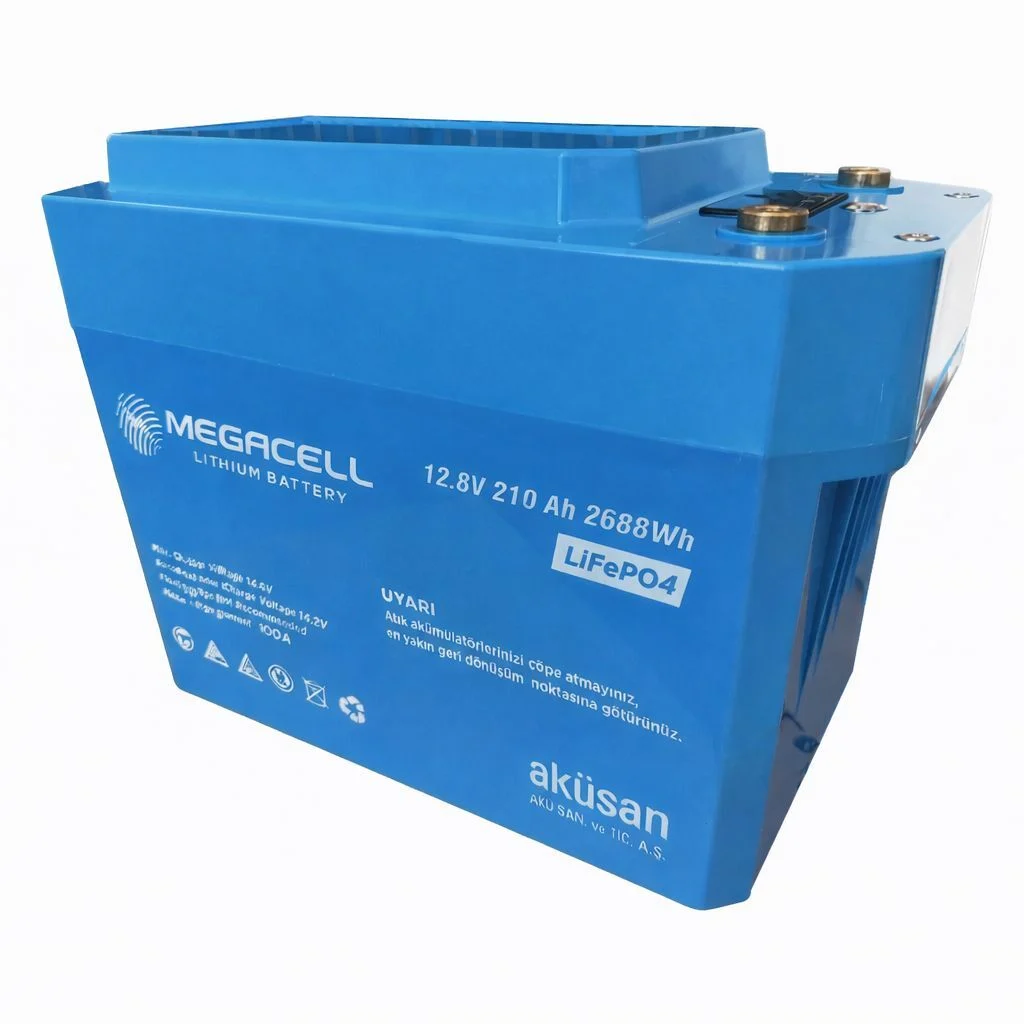 12.8V 210Ah LİTYUM LIFEPO4 PRİZMATİK - ABS/Bluetooth