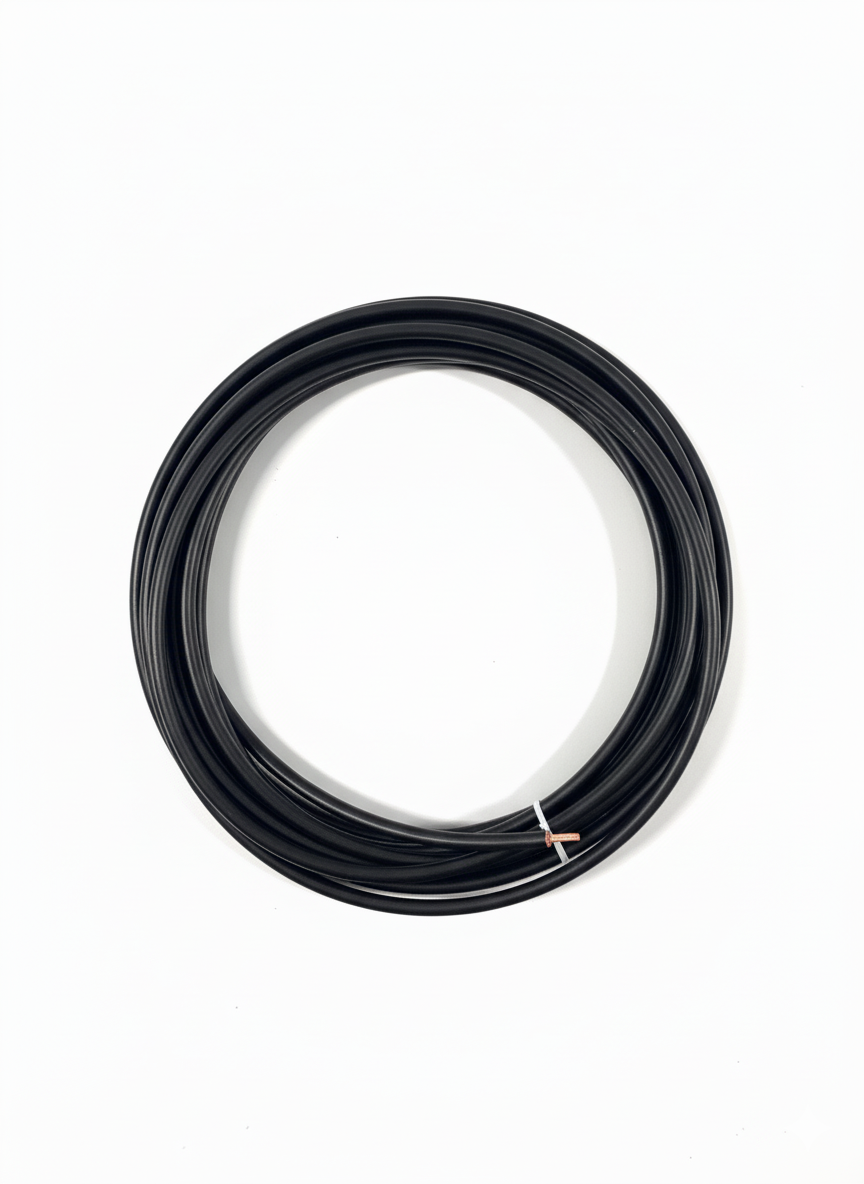 6MM SİYAH SOLAR KABLO