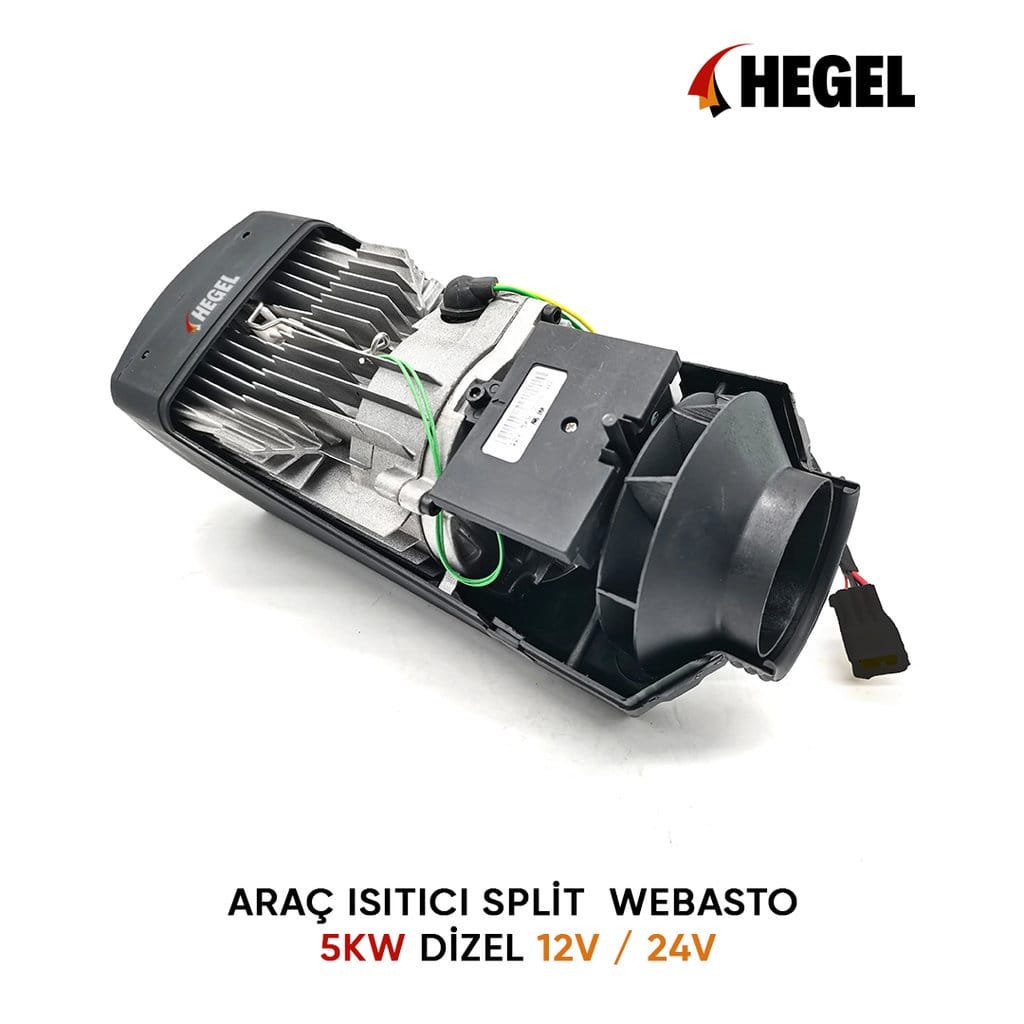 Hegel 5kW 24V Dizel Araç Isıtıcı Split Webasto Tipi
